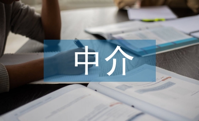 中介市場論文