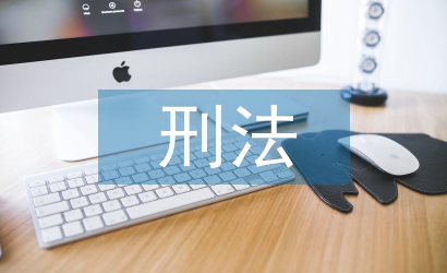 刑法本科論文